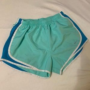 Teal Nike Running Shorts - Medium